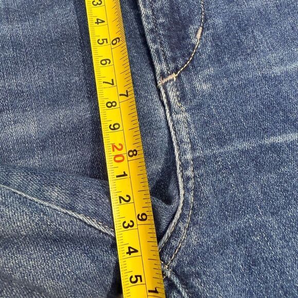 Citizens of Humanity Jeans Rocket Crop High Rise Skinny Raw Hem Stretch - Picture 9 of 9